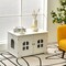 Large Wooden Cat Litter Box Enclosure Hidden Cat Washroom with Divider